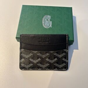 Goyard Card Holder - Black